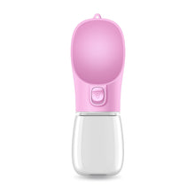 Load image into Gallery viewer, 800ml Dogs Water Bottle Portable High Capacity Leakproof Pet Foldable Drinking Bowl Outdoor Walking
