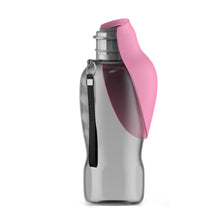Load image into Gallery viewer, 800ml Dogs Water Bottle Portable High Capacity Leakproof Pet Foldable Drinking Bowl Outdoor Walking
